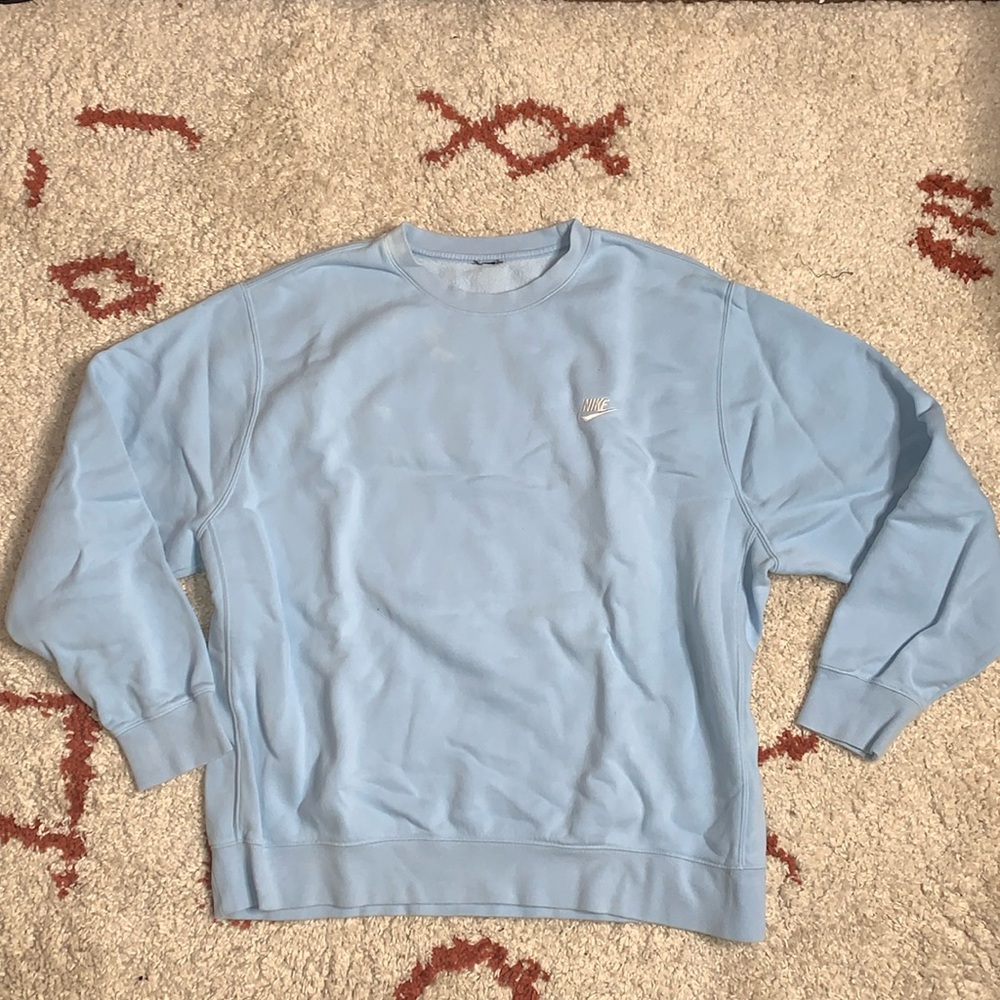 NIKE- Unisex- Baby Blue- Crewneck- Size XL